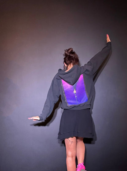 x Customized Vintage Hooded Zip-Up