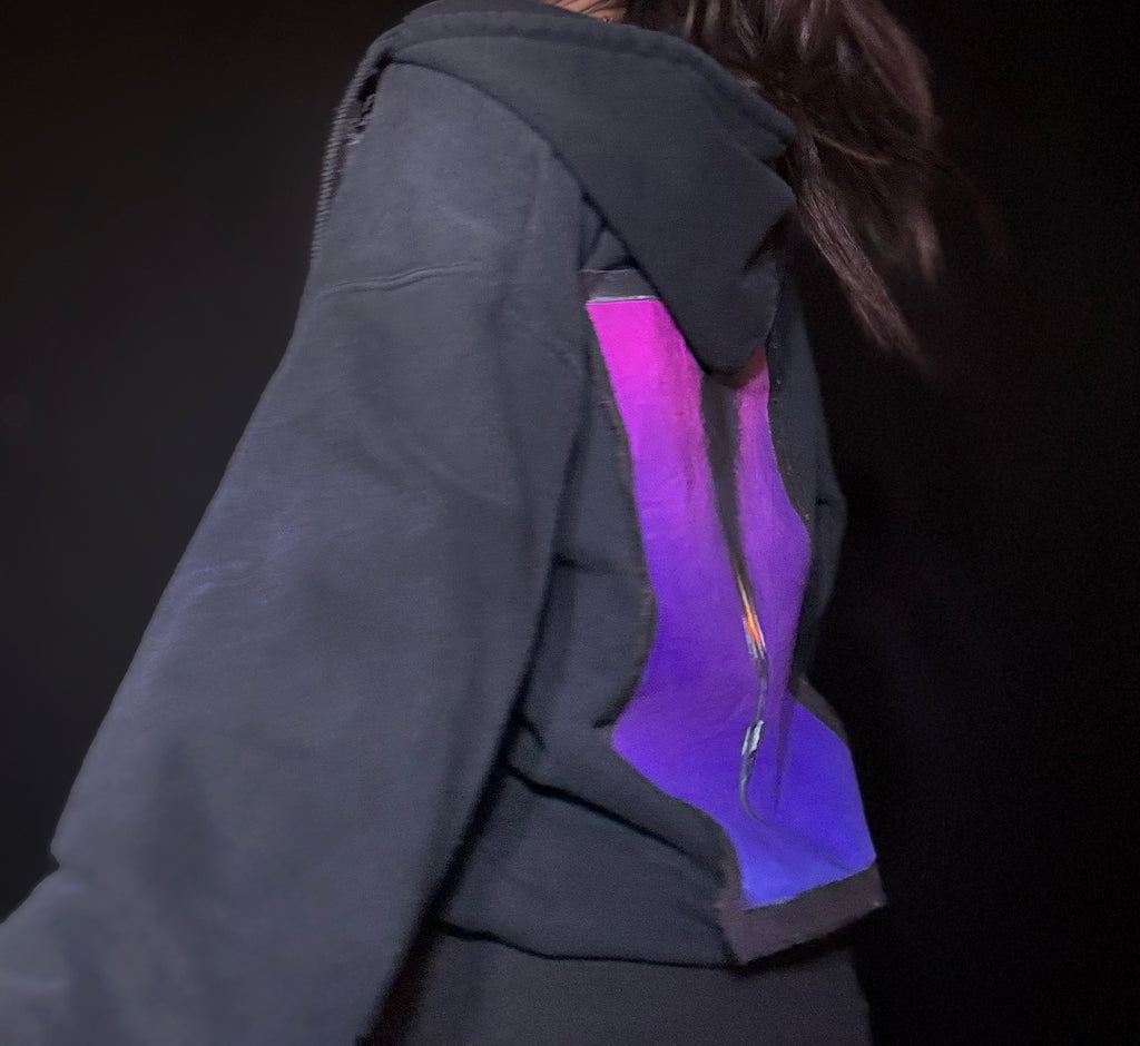 x Customized Vintage Hooded Zip-Up