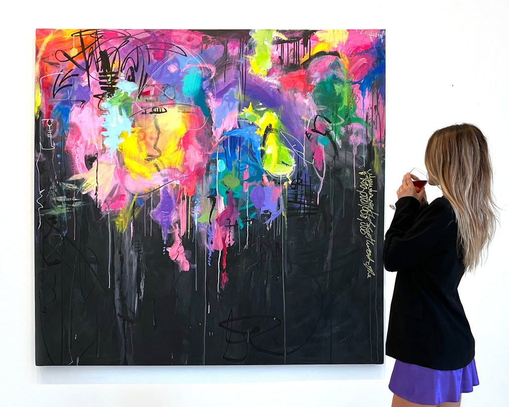 Big Mitoté Abstract Original