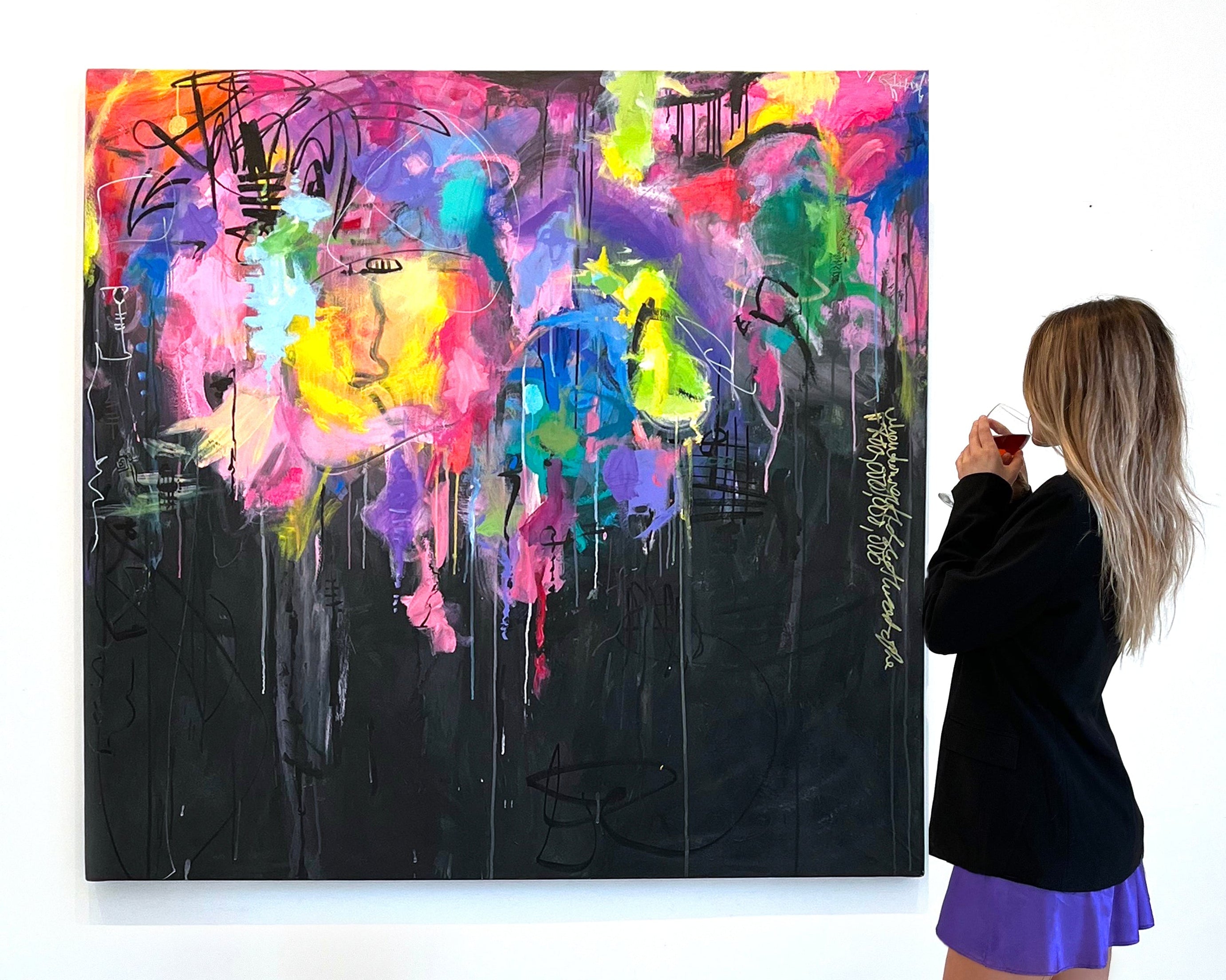 Big Mitoté Abstract Original