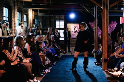 x Vintage Tee Long Sleeve Dress Black