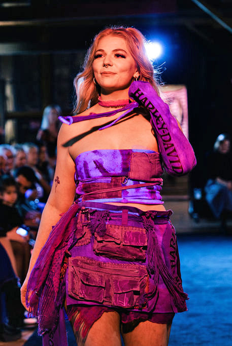 x Utility Skirt Fuscia