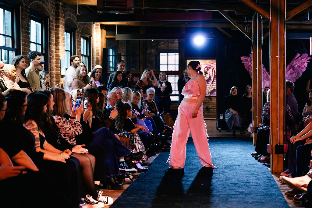 x Two-Piece Set from Repurposed Curtains