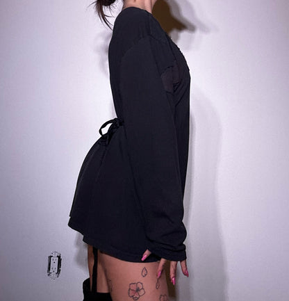 x DIVINE Long Sleeve Black