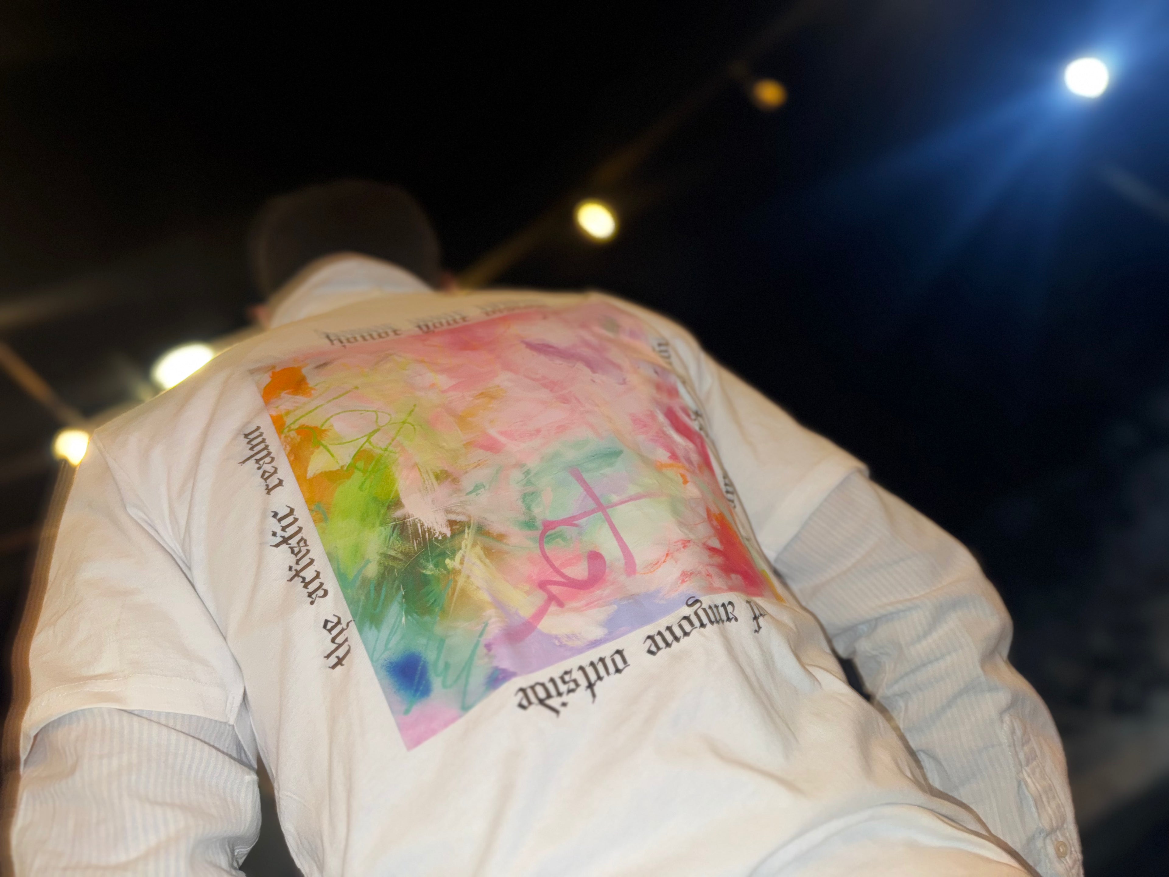 "HONOR YOUR VISION" Printed T-shirt