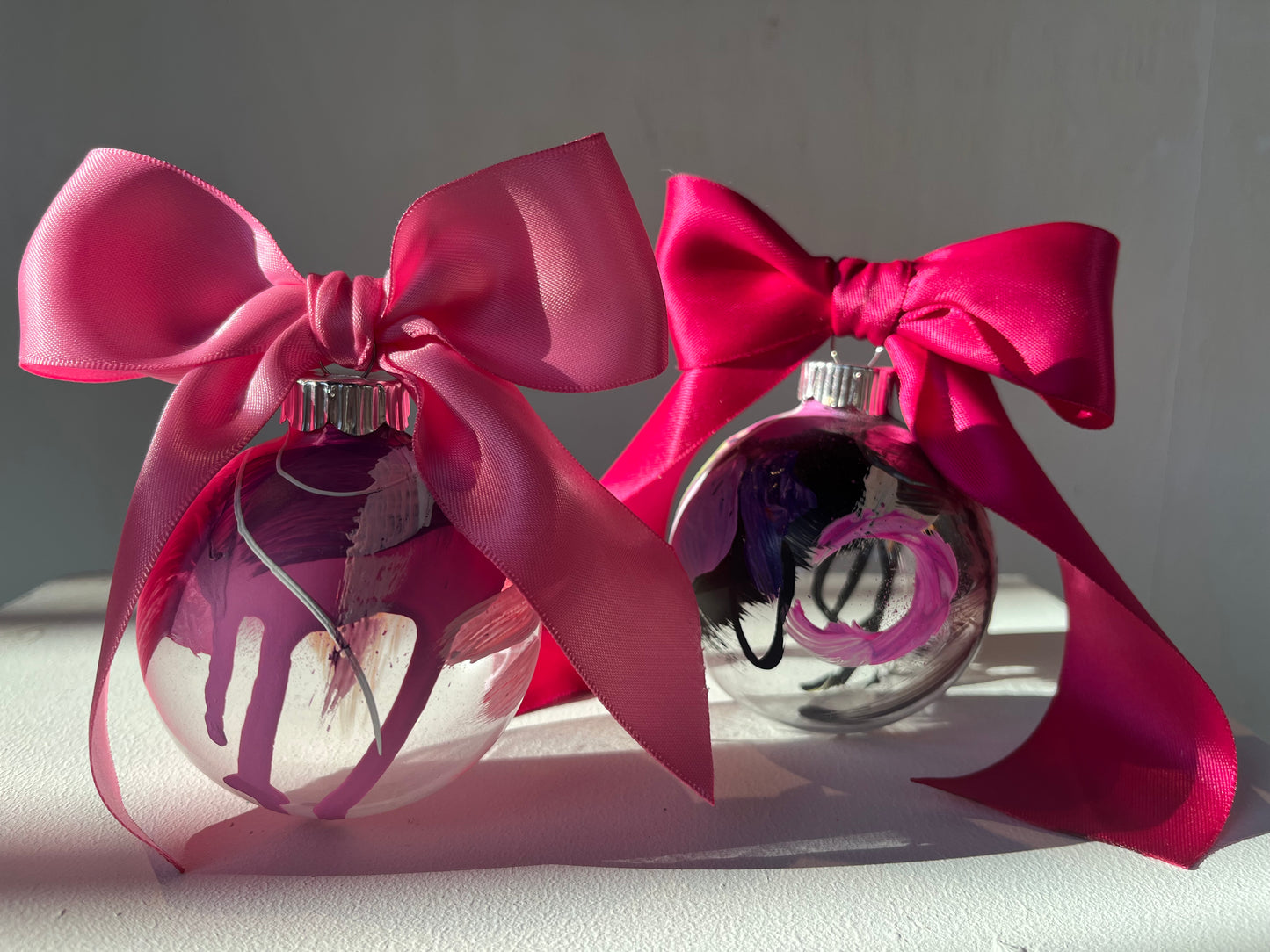 "Pre-Order: Hand Painted Ornaments - 2 Pack"