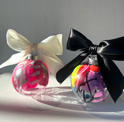 "Pre-Order: Hand Painted Ornaments - 2 Pack"