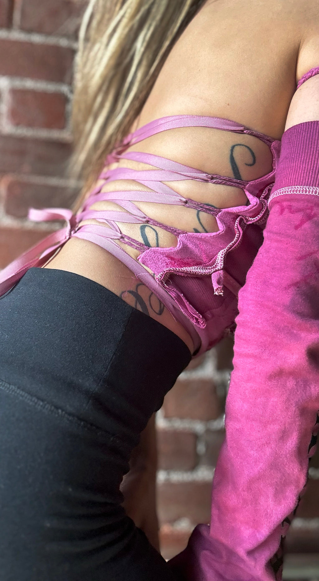 x Utility Corset Fuscia