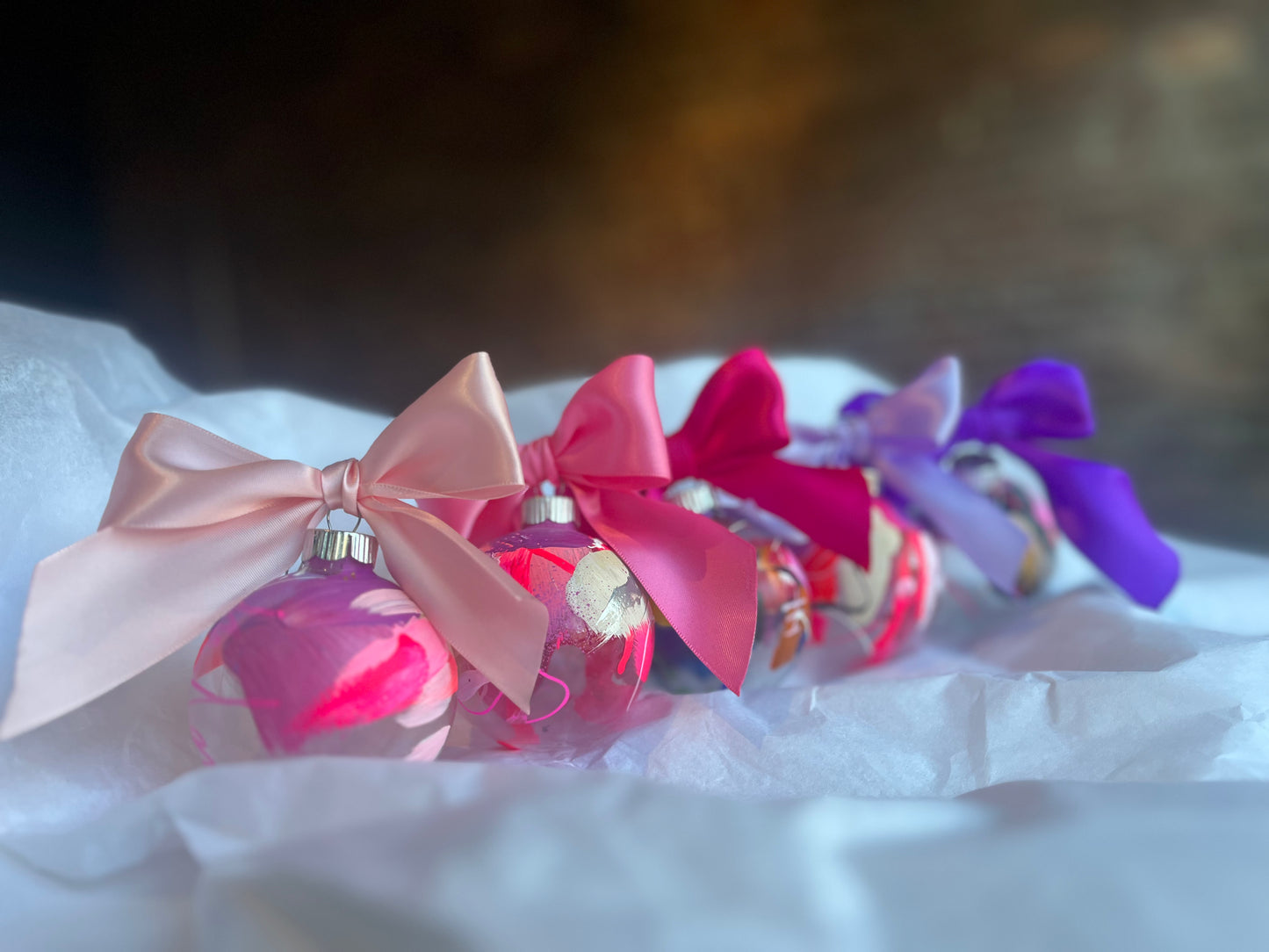 "Pre-Order: Hand Painted Ornaments - 2 Pack"