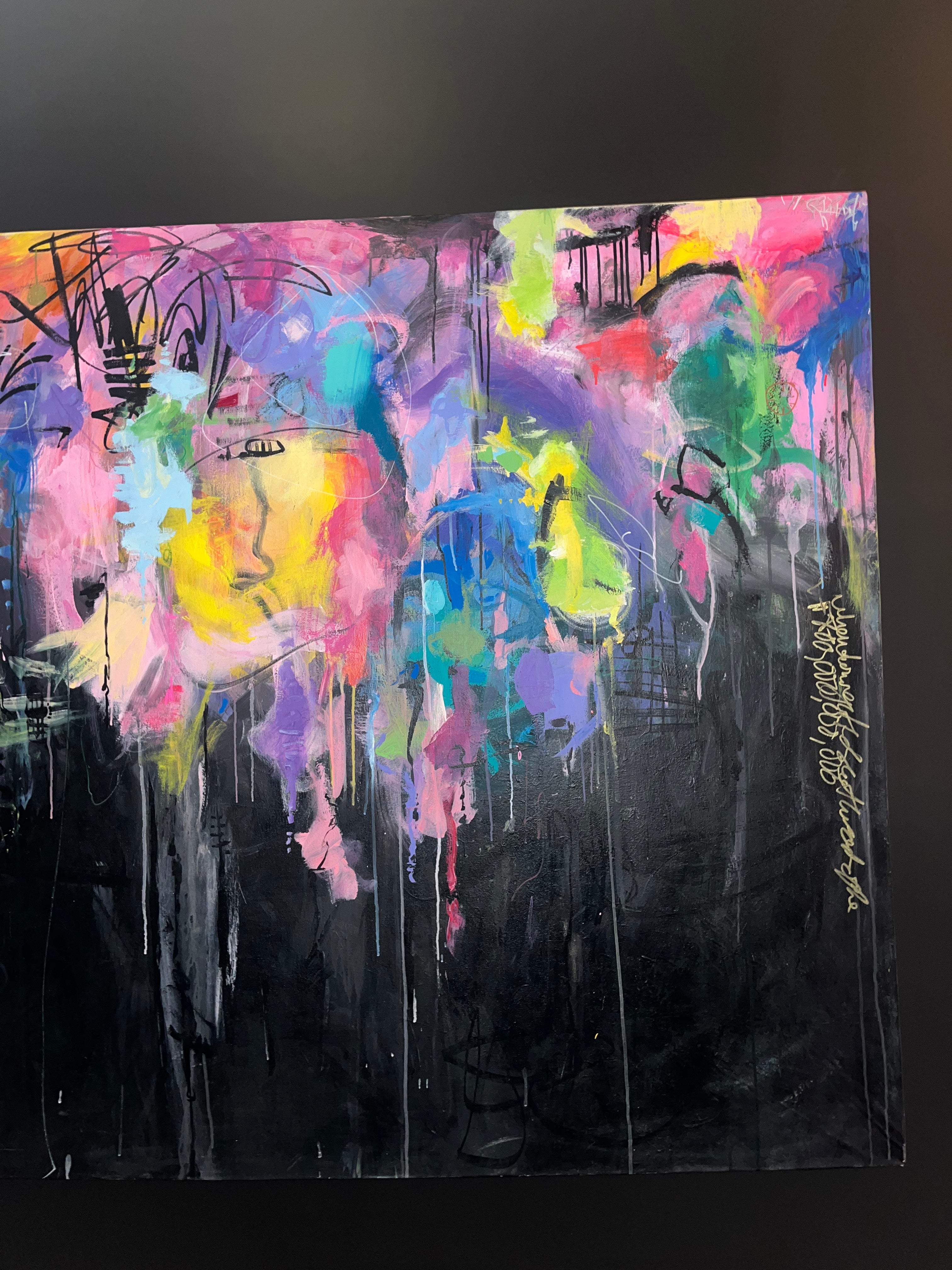 Big Mitoté Abstract Original