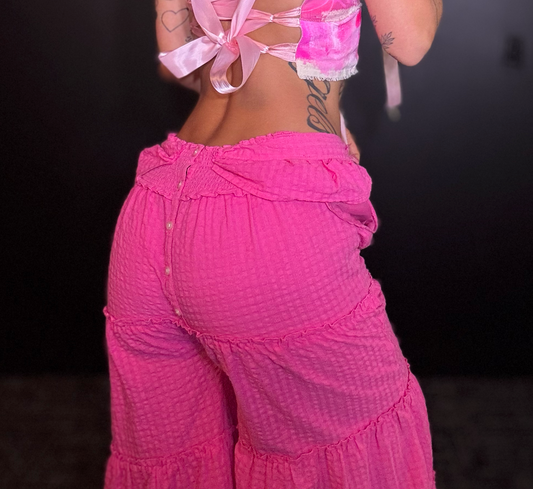 x Repurposed Cloud Pants Pink