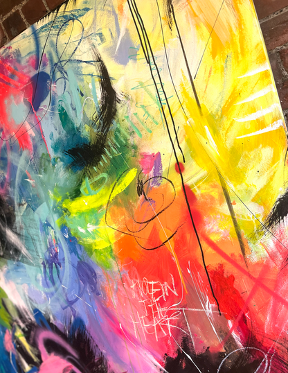 Abstract original OFF THE RADAR I