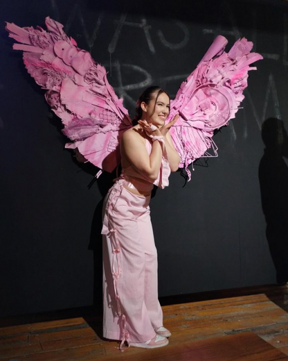 x Two-Piece Set from Repurposed Curtains