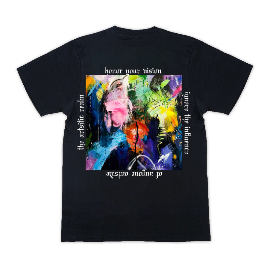 "HONOR YOUR VISION" Printed T-shirt