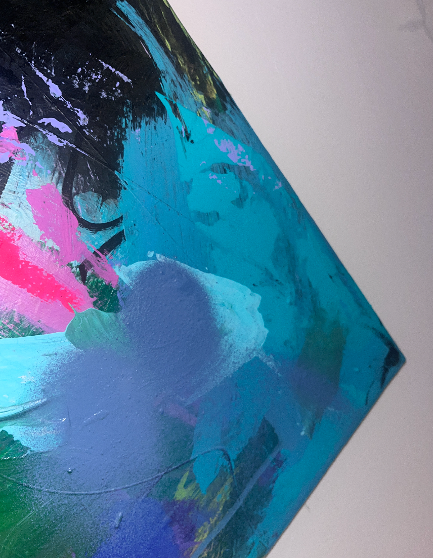 "Abstract Original OFF THE RADAR IV"