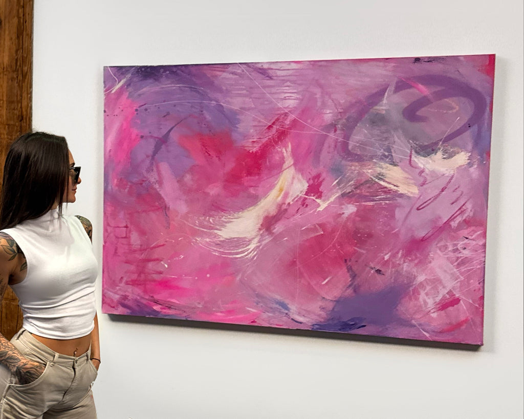 abstract original IT WAS ALL A DREAM I (Goddess Collection)