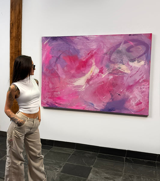 abstract original IT WAS ALL A DREAM I (Goddess Collection)