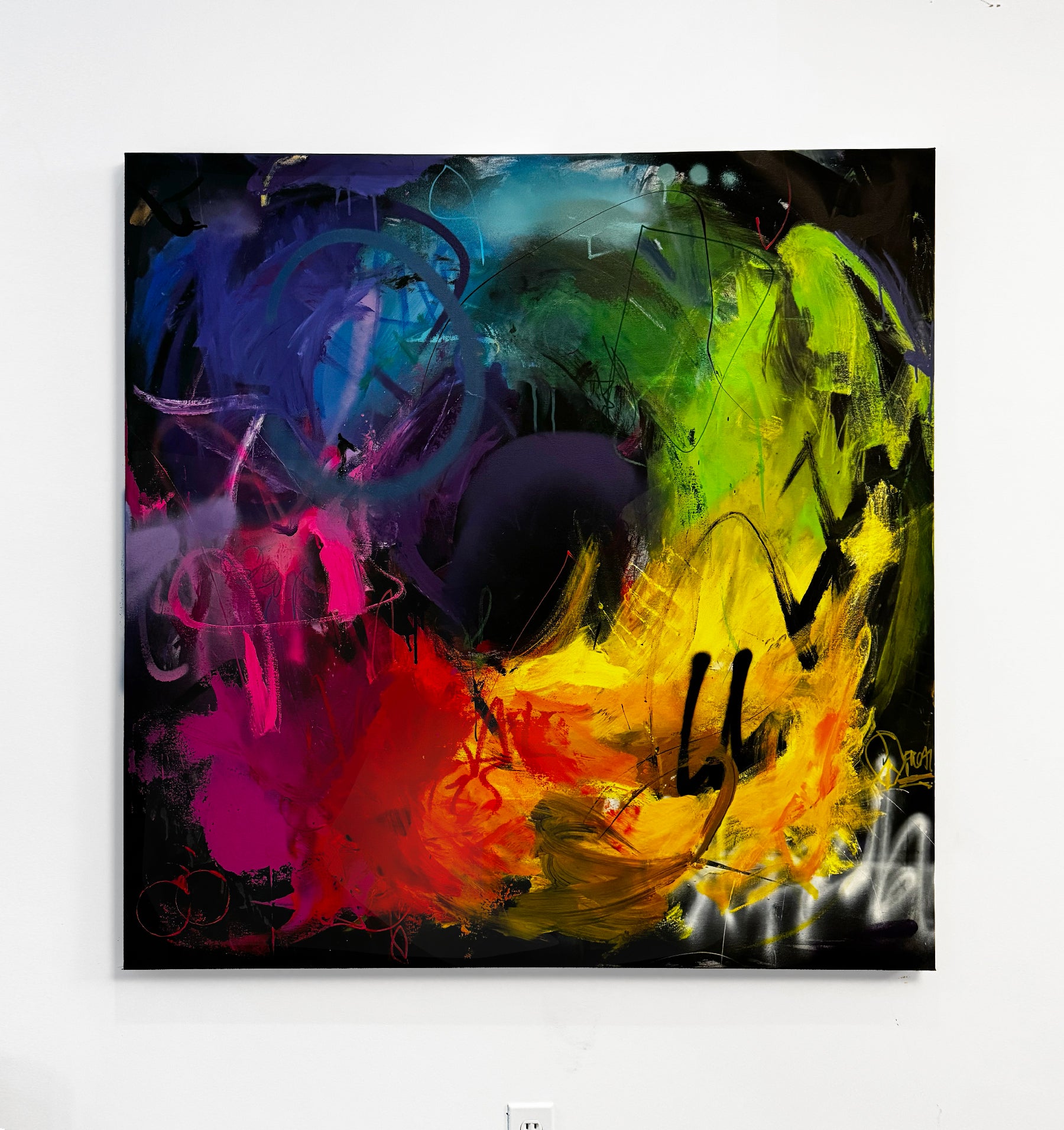 Abstract original IDEA 444 (Modern contemporary)