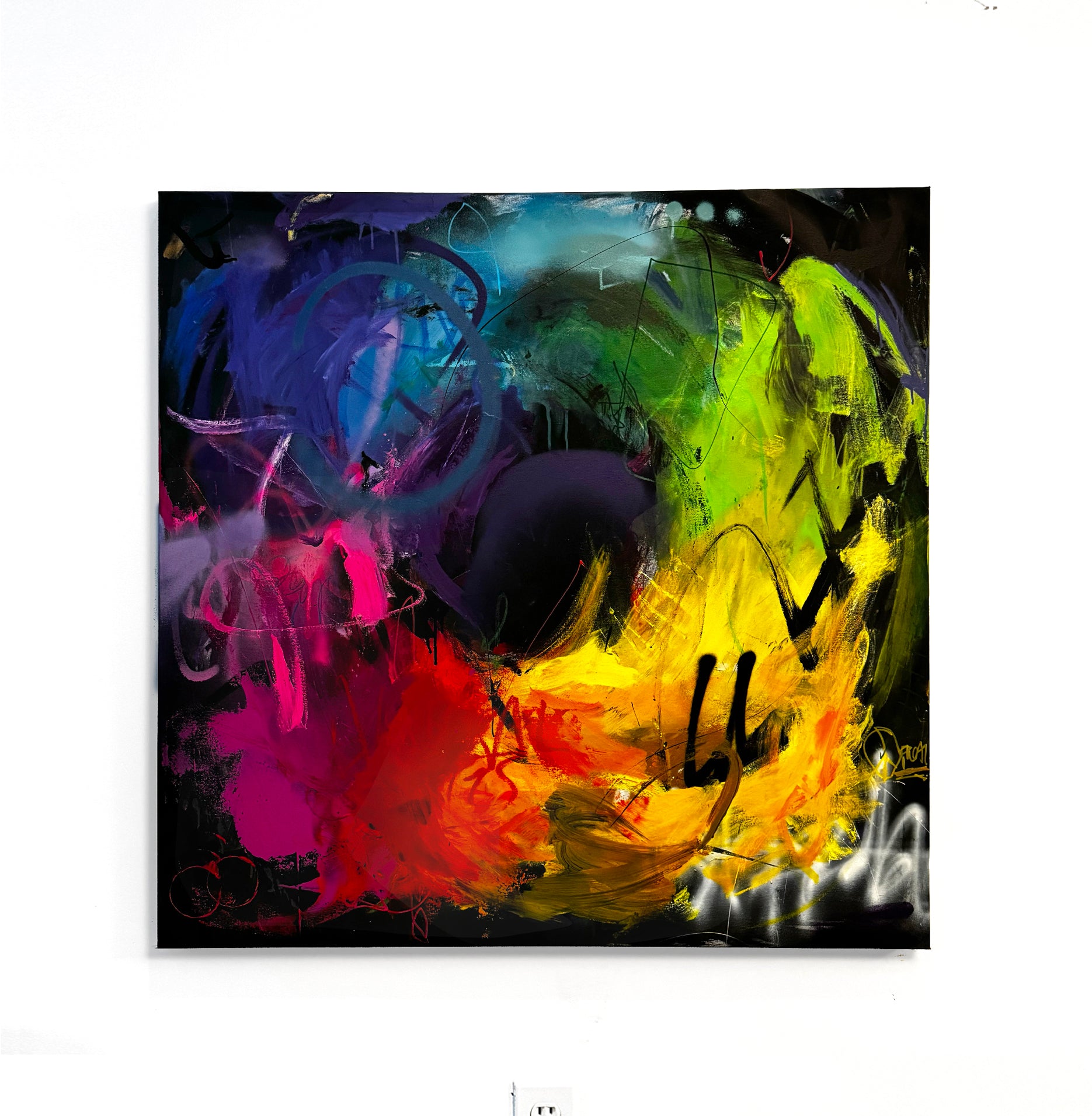 Abstract original IDEA 444 (Modern contemporary)