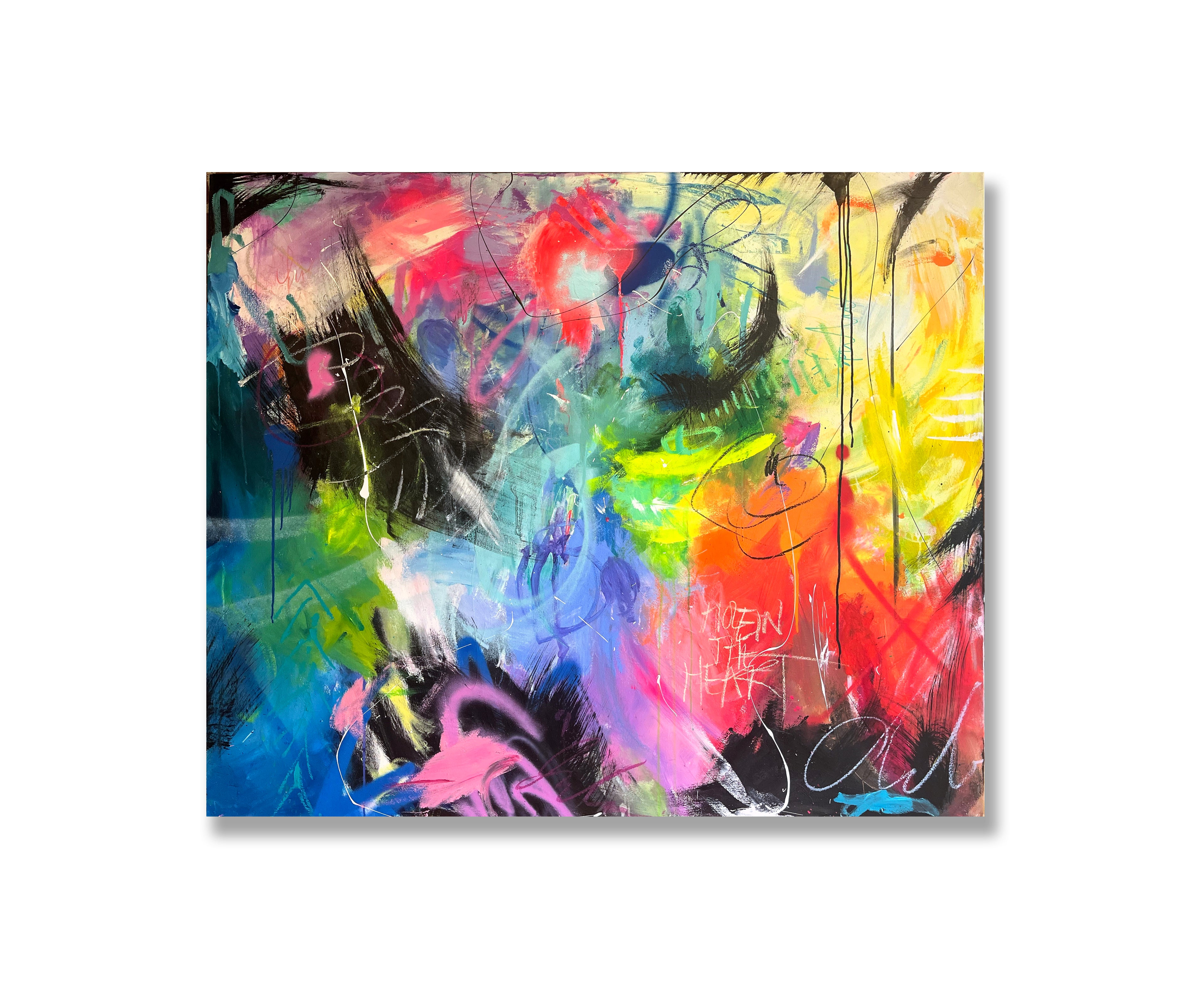 Abstract original OFF THE RADAR I