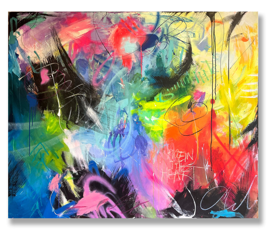 Abstract original OFF THE RADAR I