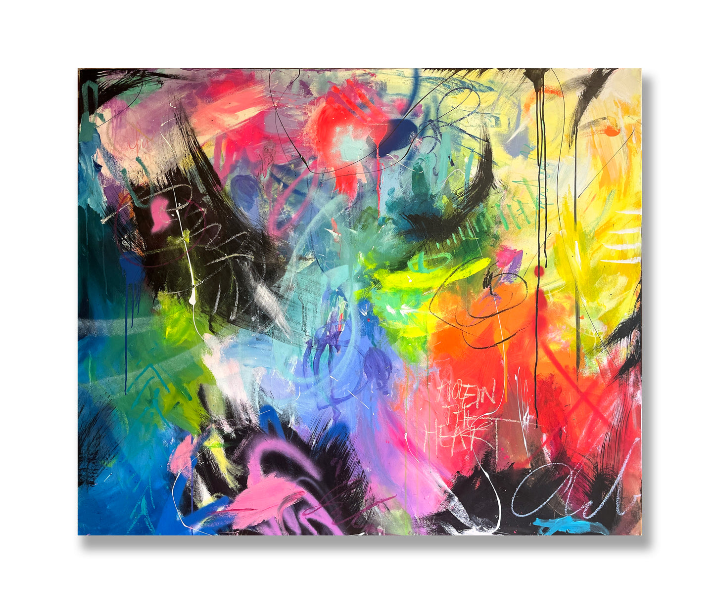 Abstract original OFF THE RADAR I