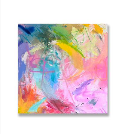 Abstract original  OFF THE RADAR II" SOLD