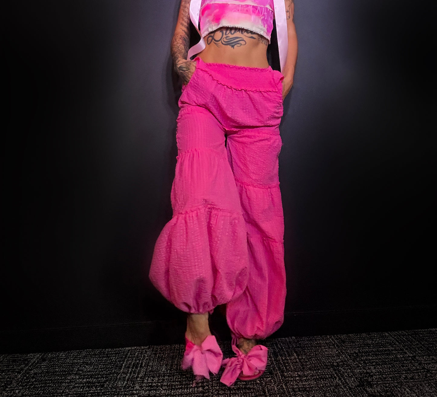 x Repurposed Cloud Pants Pink