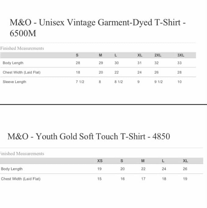 "HONOR YOUR VISION" Printed T-shirt