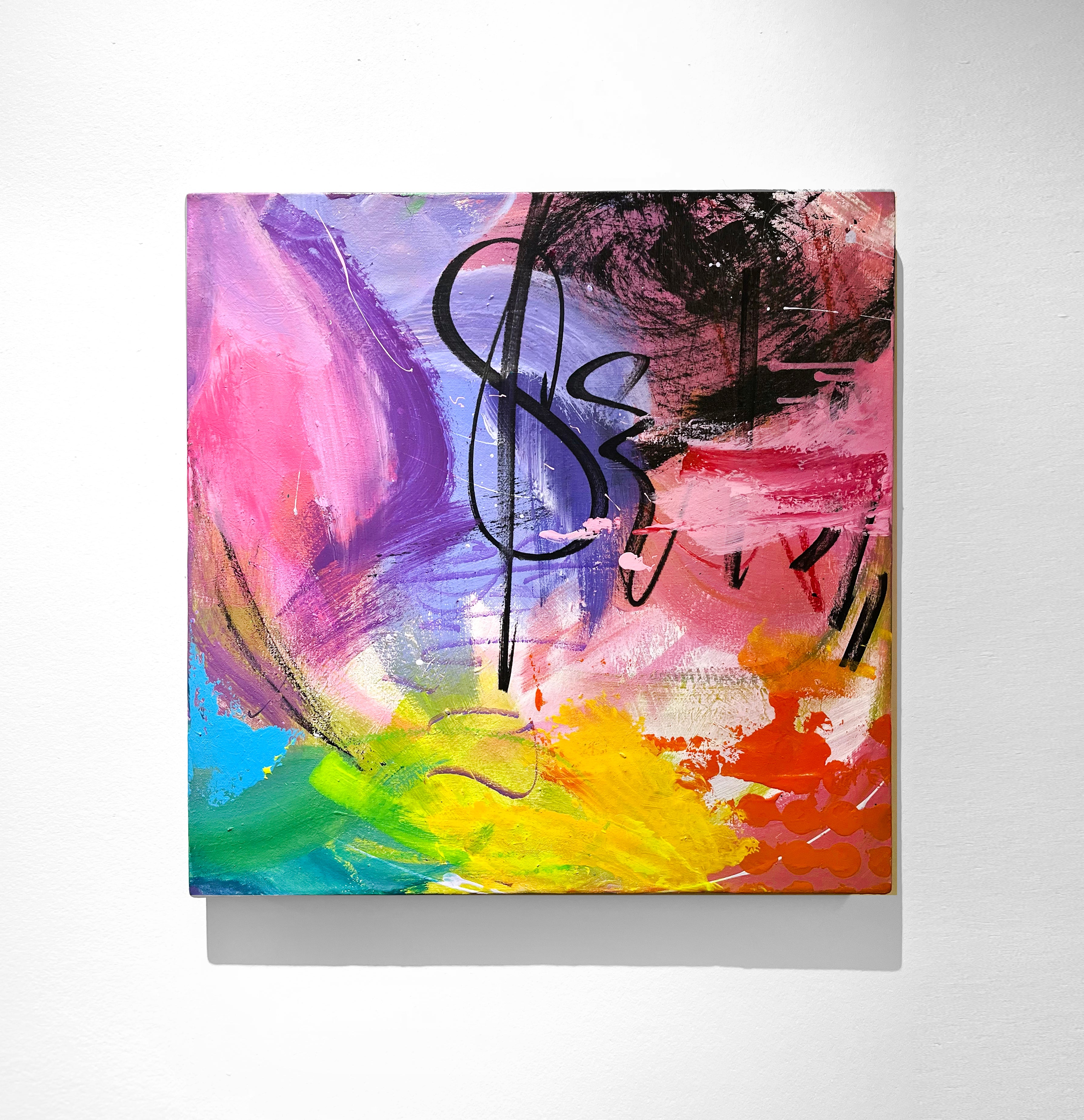 Abstract original UNCHAINED X"